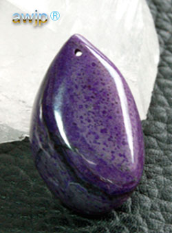 濃い紫色スギライト ペンダントトップ：PSL-31-1