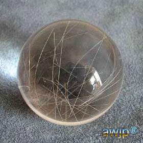 針水晶玉(球)
