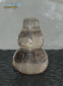 水晶(針水晶) 瓢箪 (ひょうたん) Q-15-11