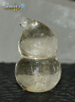 水晶(金針水晶) 瓢箪 (ひょうたん) Q-15-12